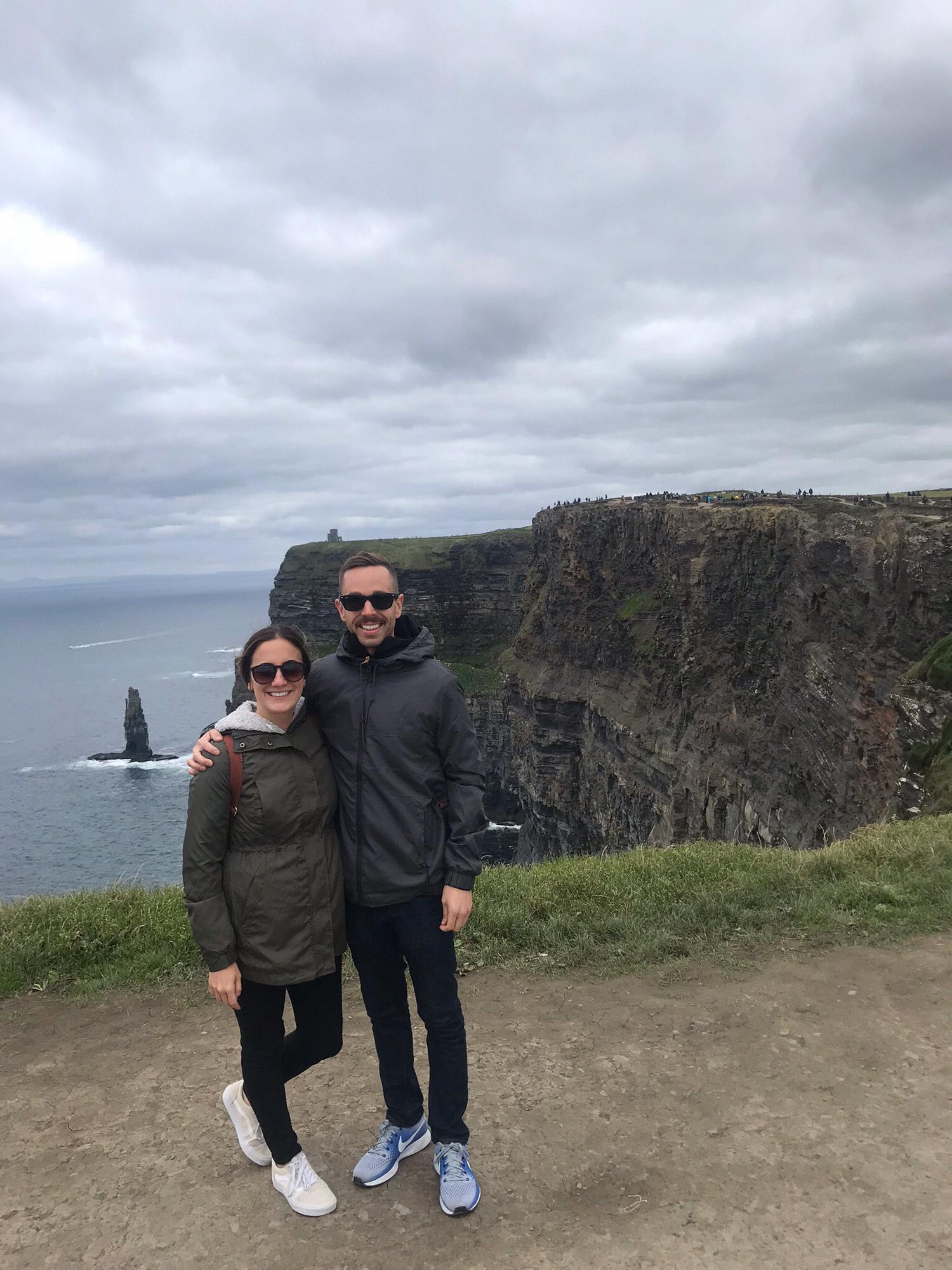 Cliffs of Moher, West coast of Ireland. September 2018.