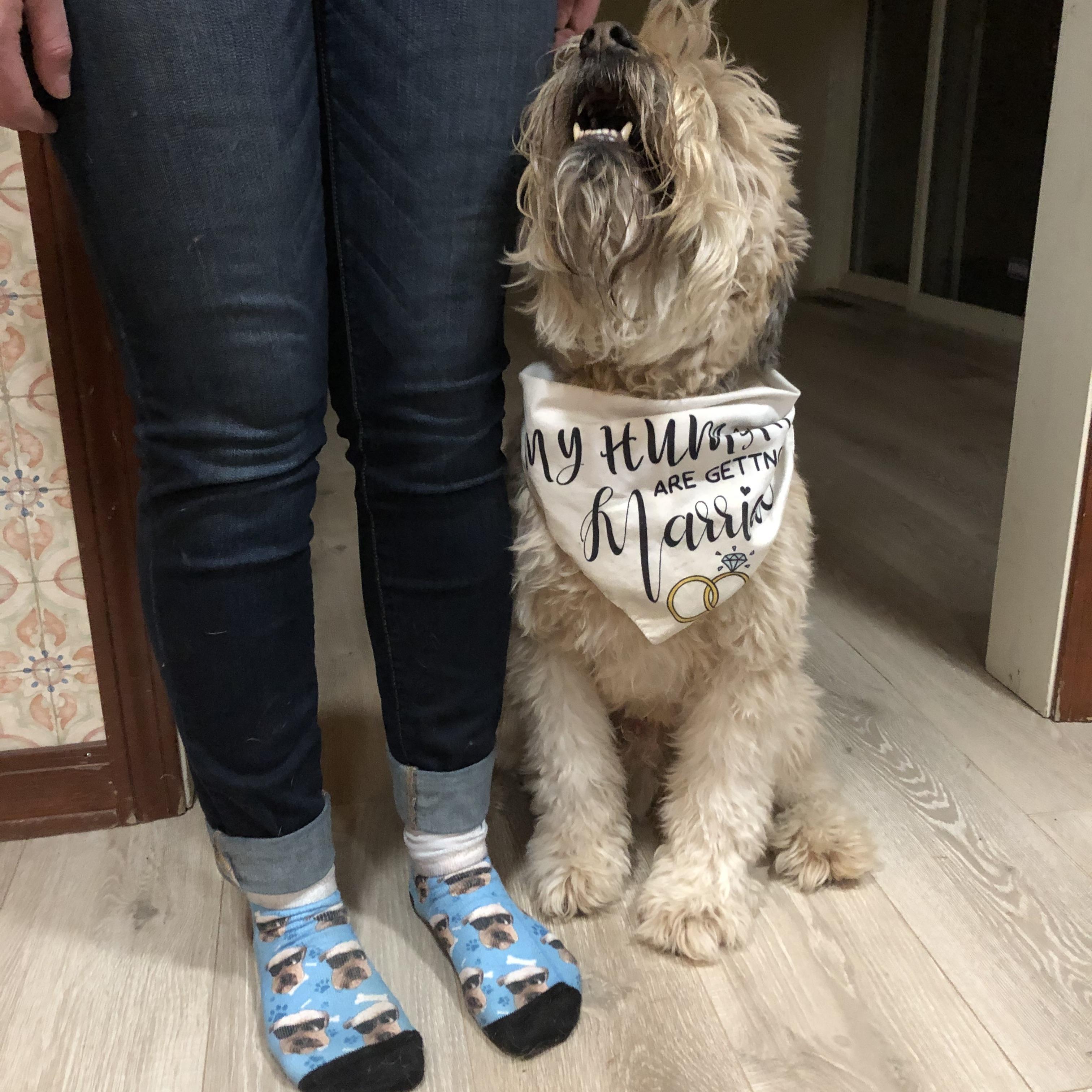 Kai excited about the engagement