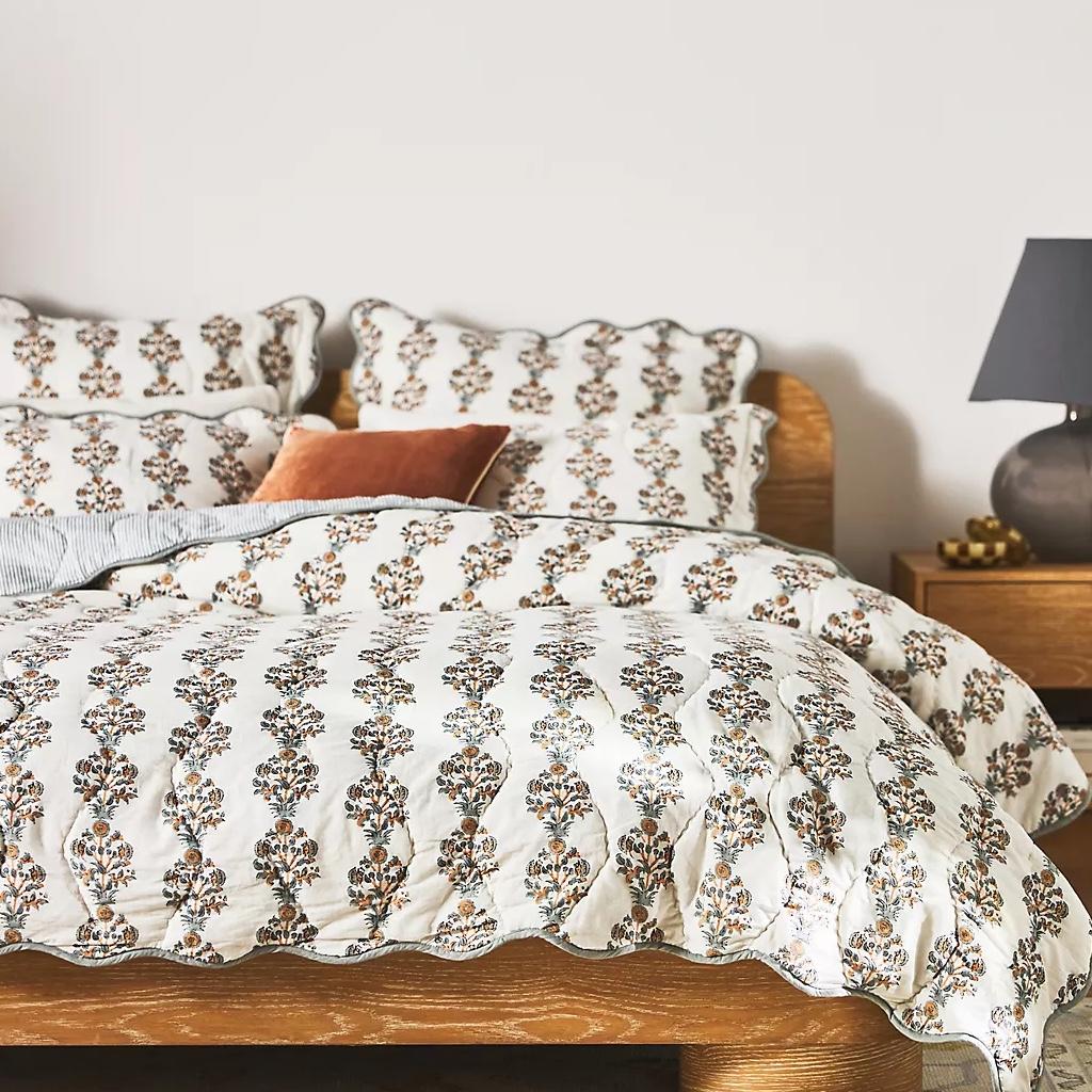 Iluka Cotton Printed Floral Queen Quilt