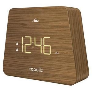 Digital Mantle Alarm Clock Lark Finish - Capello®