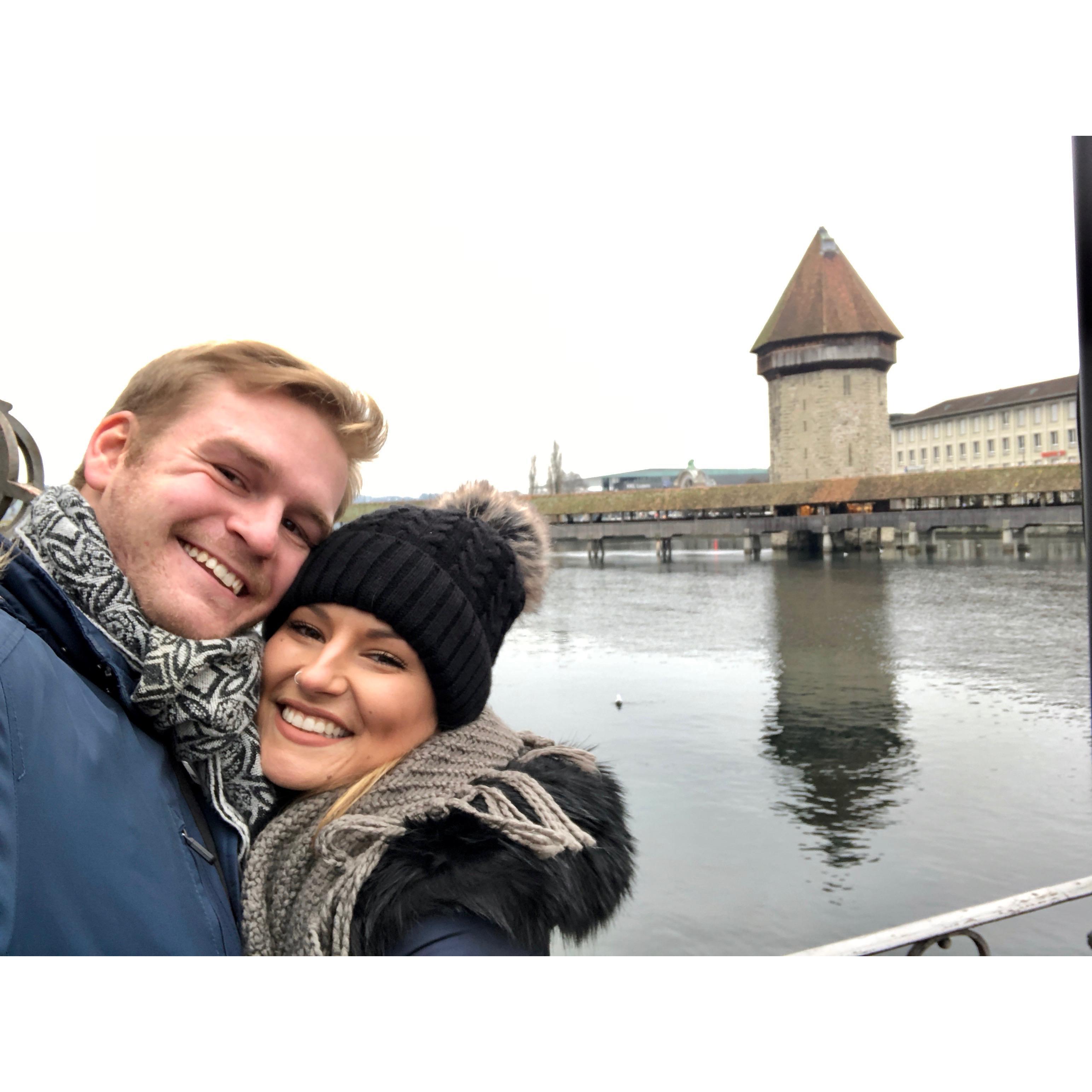 Lucerne, Switzerland - Dec 2017