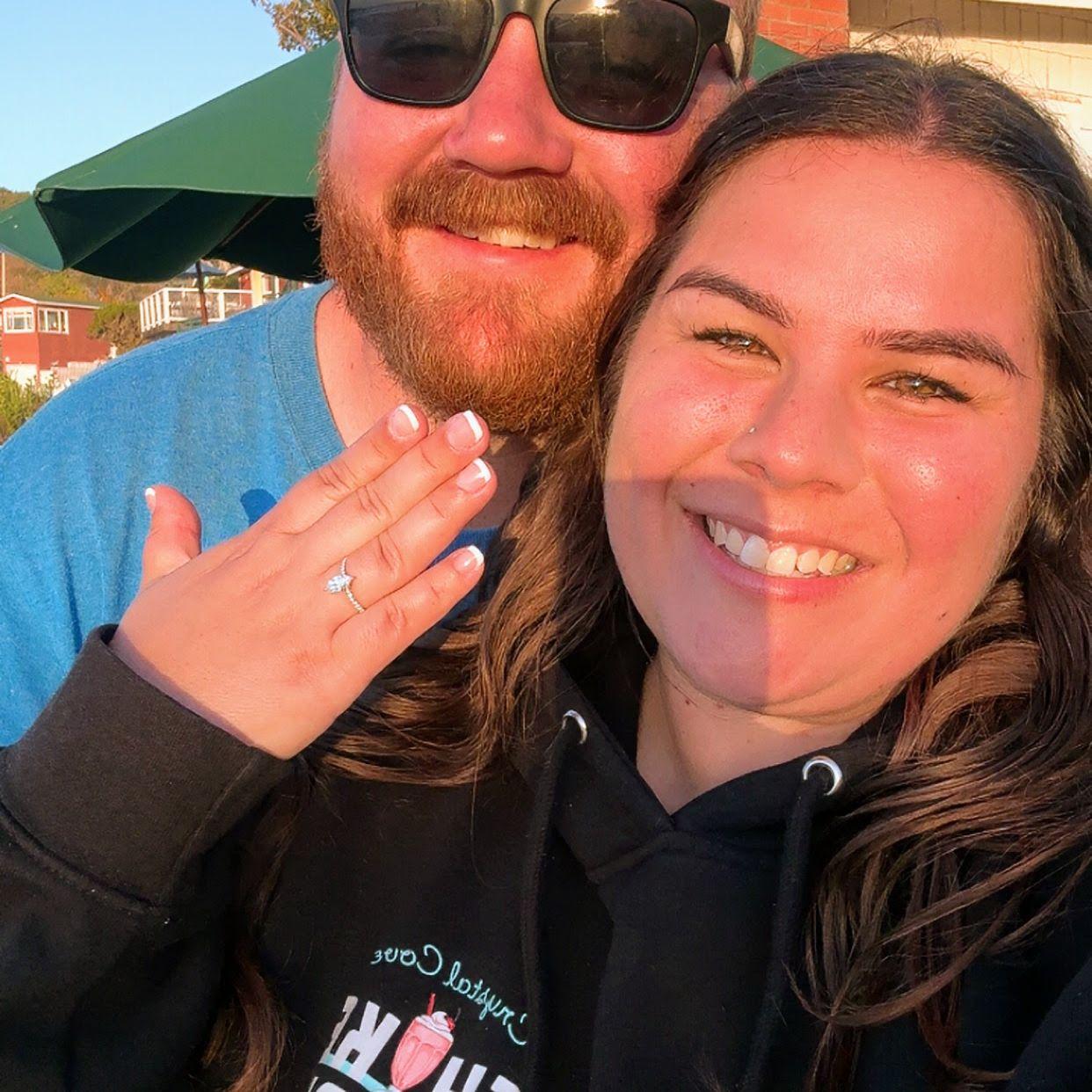 Right after Bradley proposed!