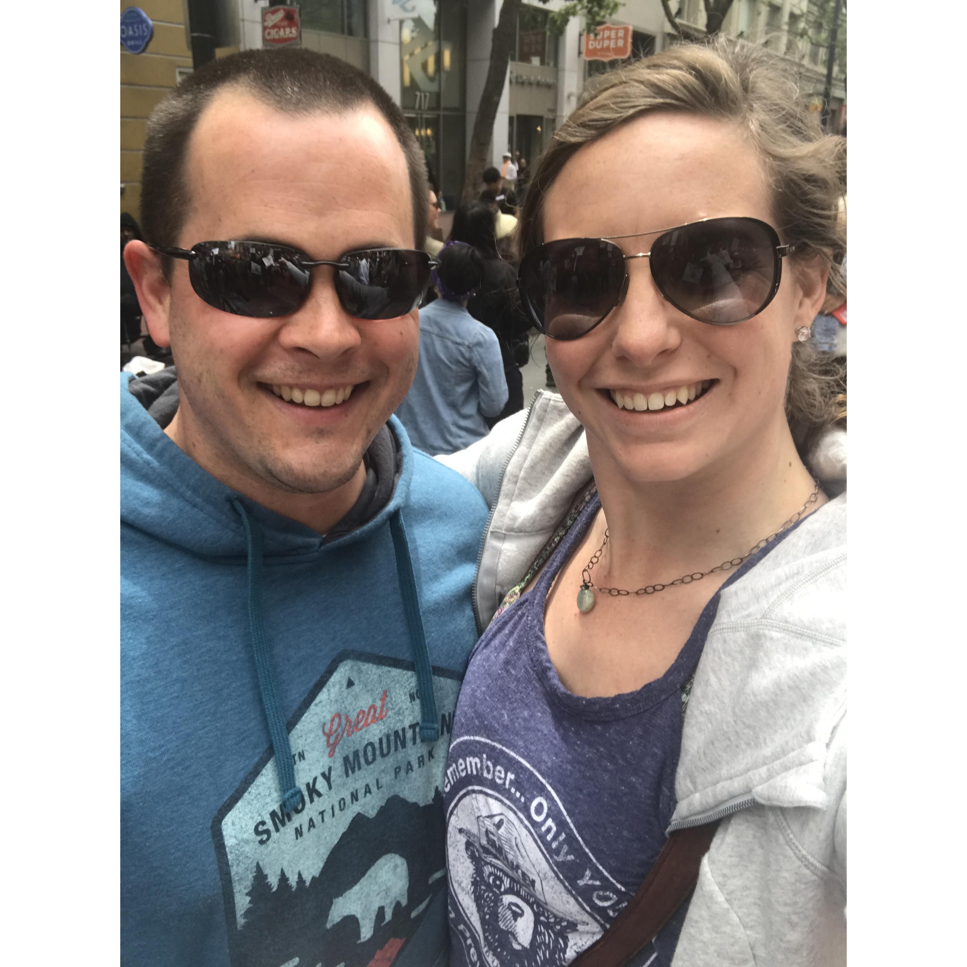 The March for Science - San Francisco - Spring 2017