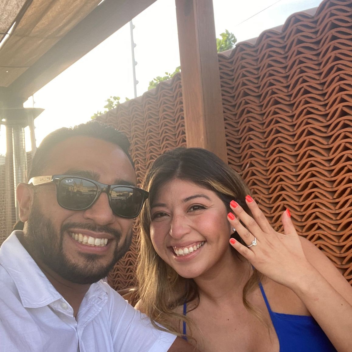 She said YES!