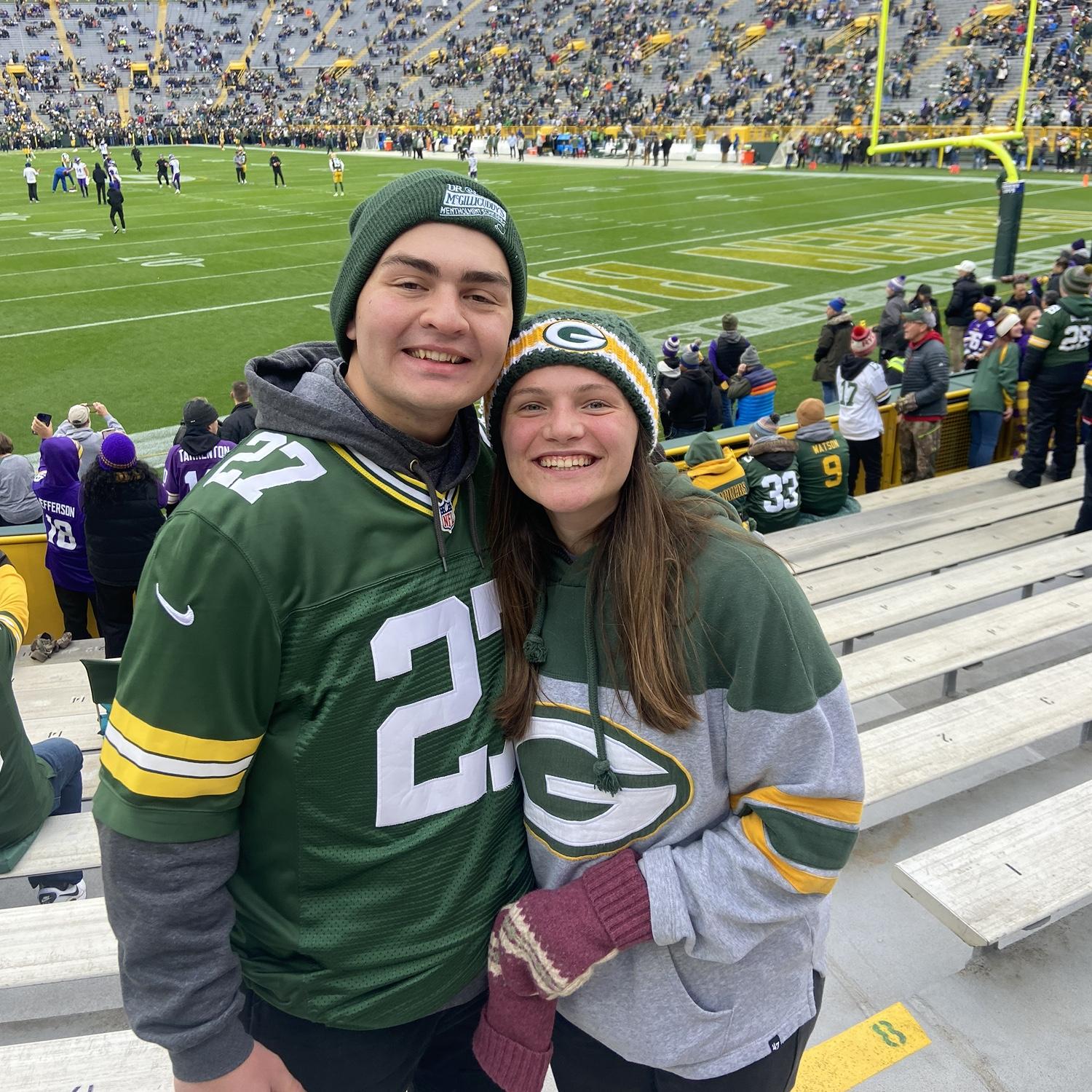 Ope sorry Seths a Packer Fan now!!!
GO PACK GO!!!