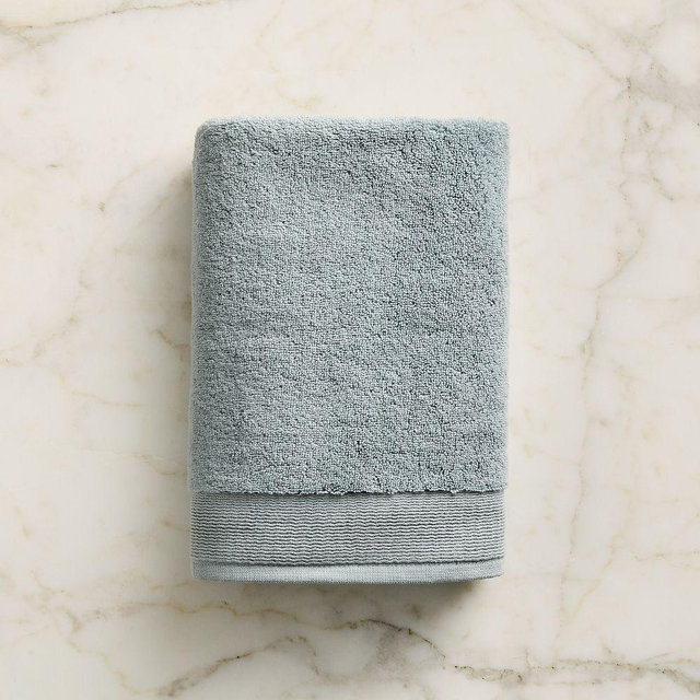 Plush Fibrosoft Hand Towel, Denim Blue