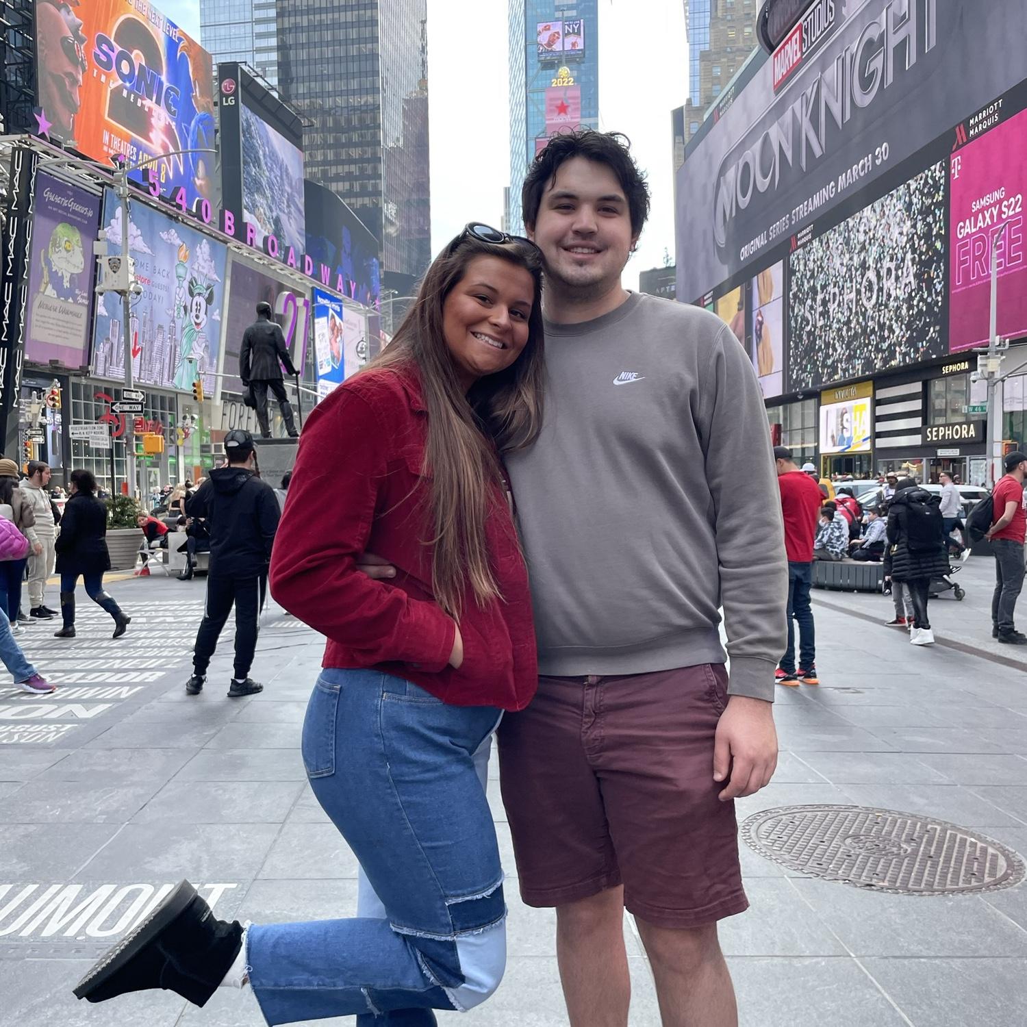 NYC trip to visit Clay in 2022!