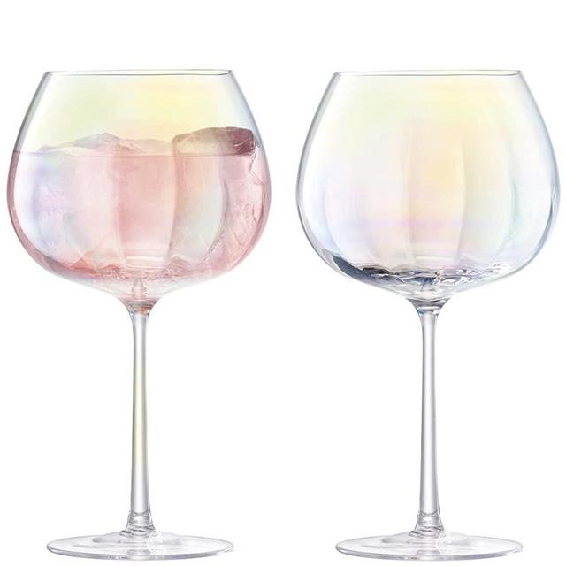 LSA International Balloon Goblet, 650ml, Mother Of Pearl