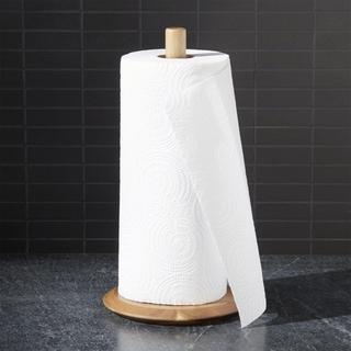 Acacia Paper Towel Holder