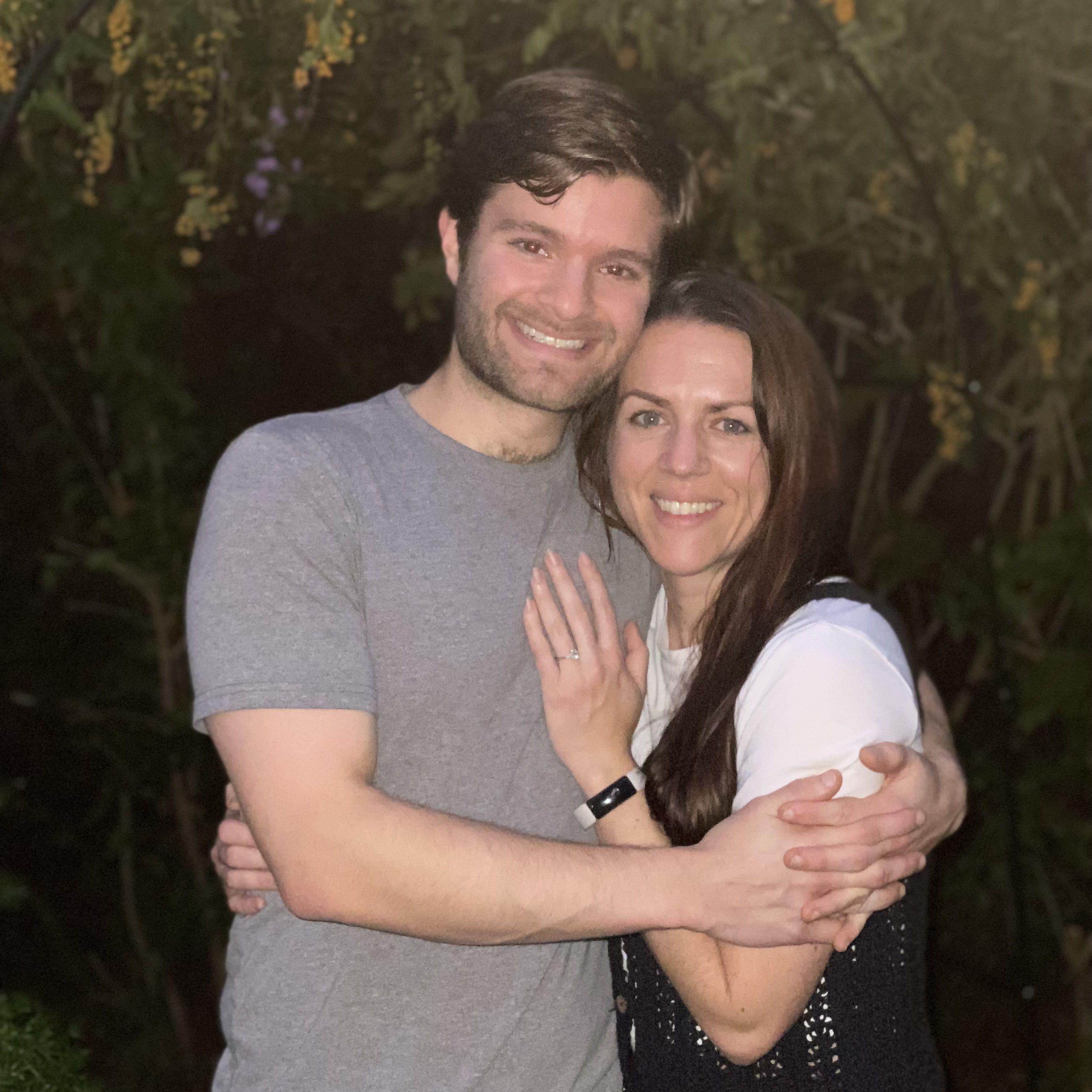 She said yes!