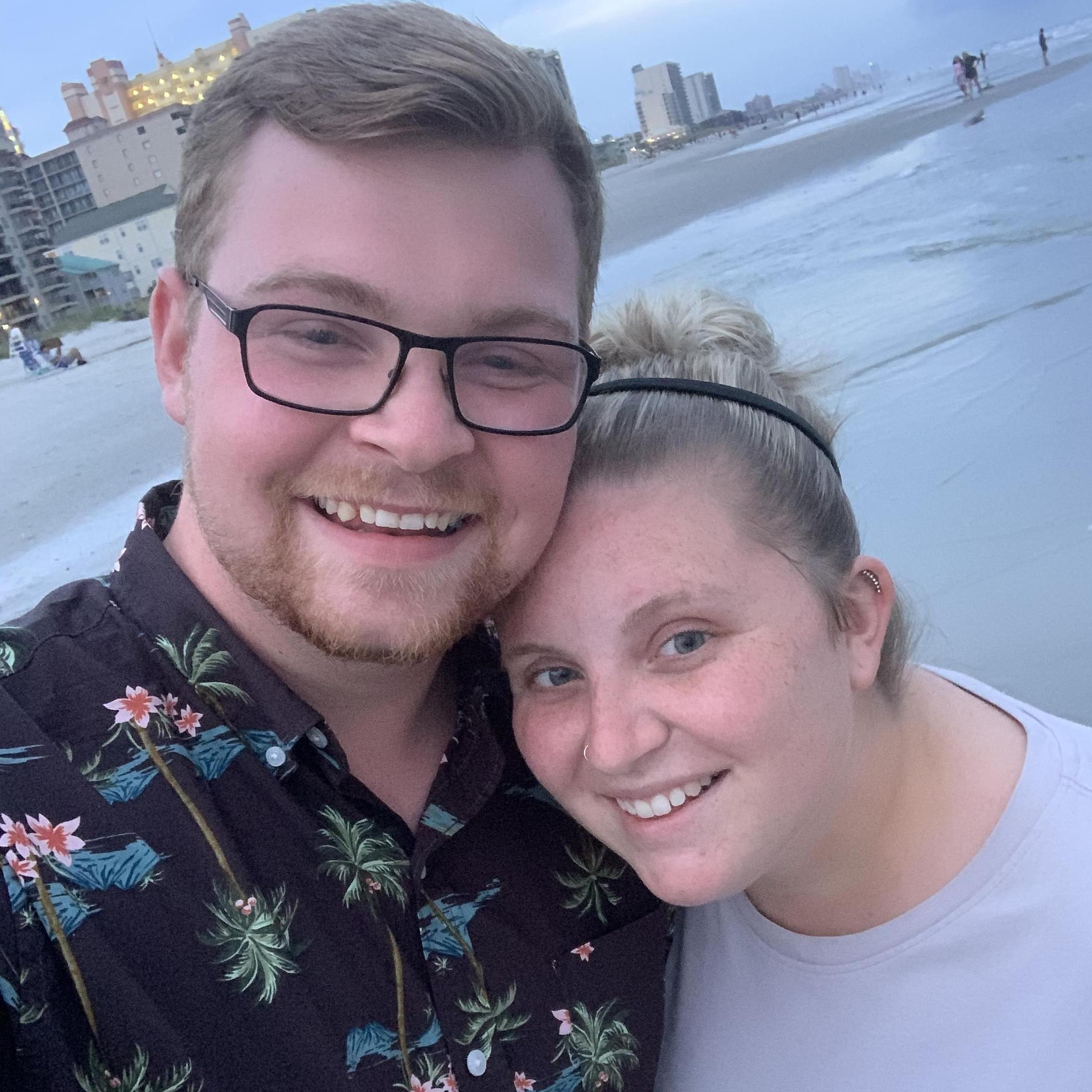 Darin proposed to Avi on this trip. This picture was taken a few days after he had proposed.