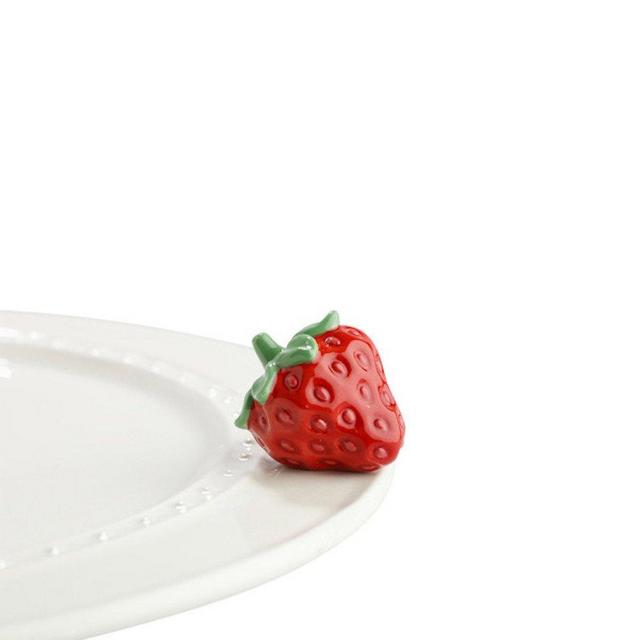 Nora Fleming Hand-Painted Mini: Juicy Fruit (Strawberry) A142