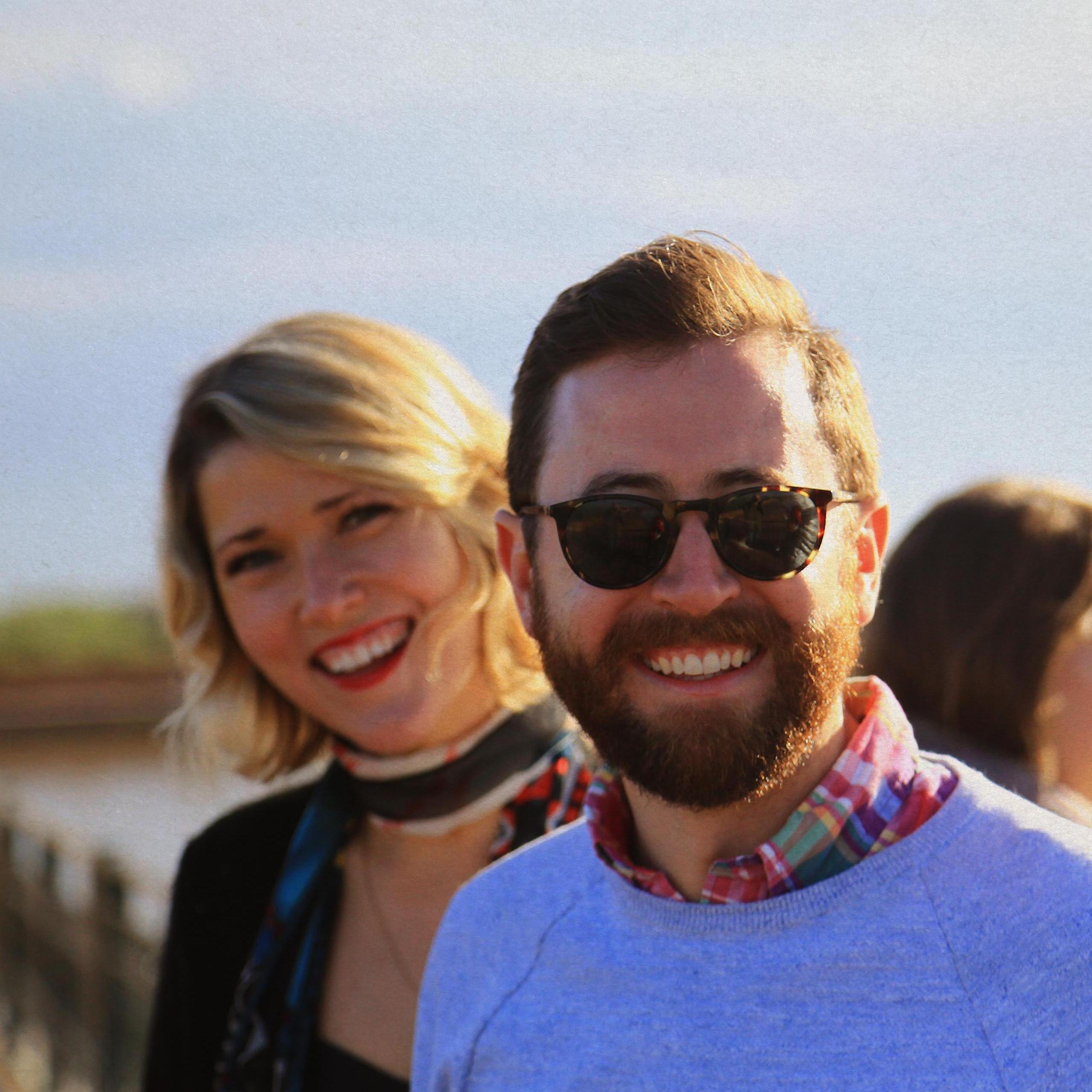 Cheesing for the camera during a Jones family trip to Morocco in 2018.