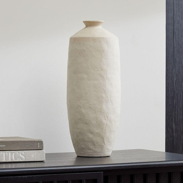 Shape Studies Vases, Vase, Cream, Ceramic, Tall