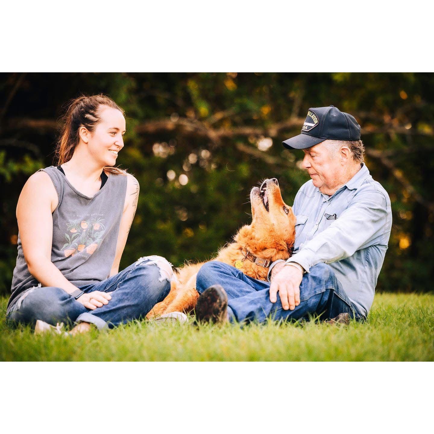 Talon & grandfather Phil Haley.