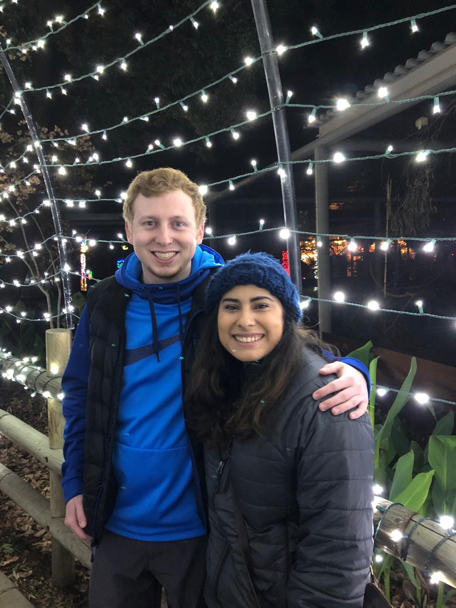 Christmas lights at the Fresno Chaffee Zoo. (2019)