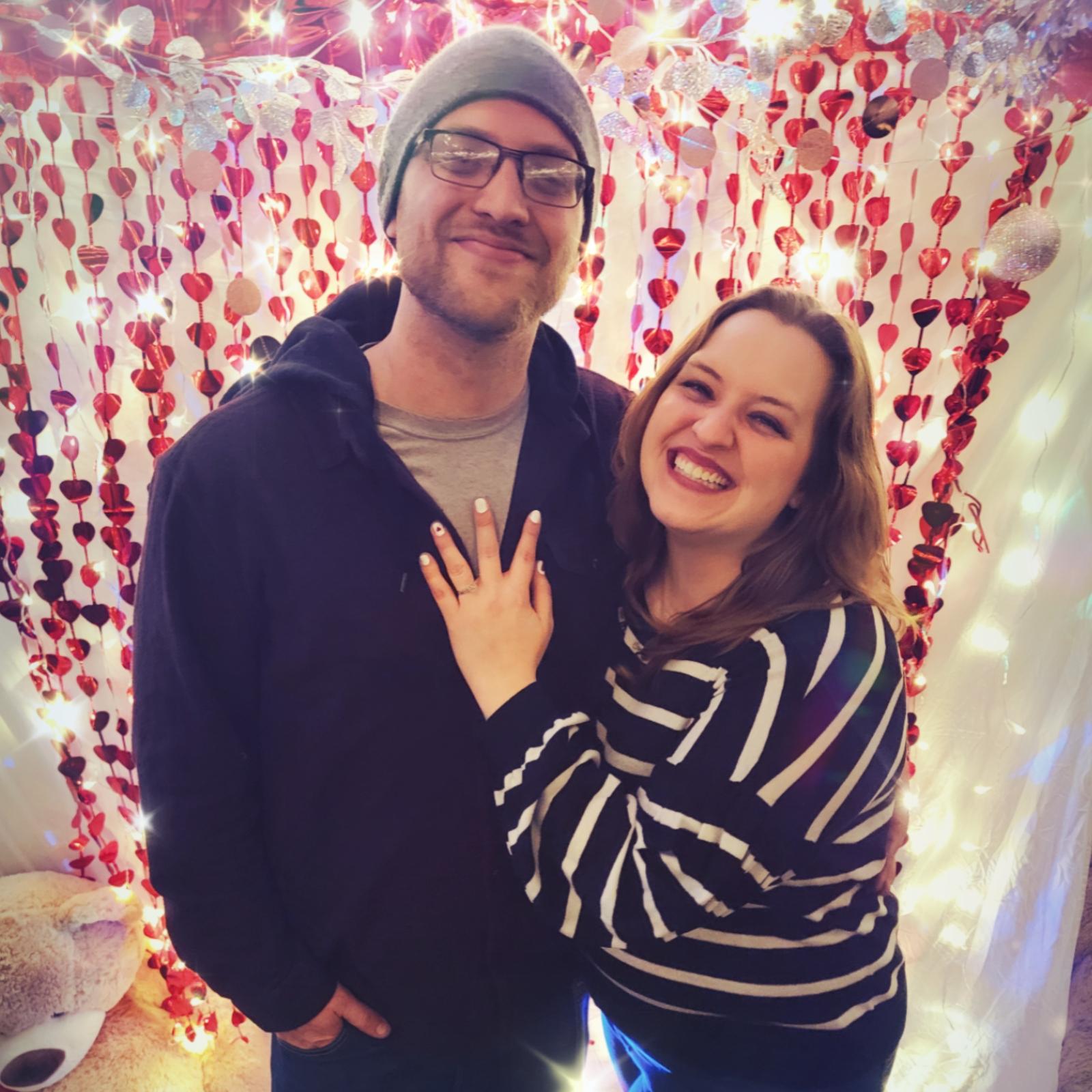 Our Engagement Party February of 2022