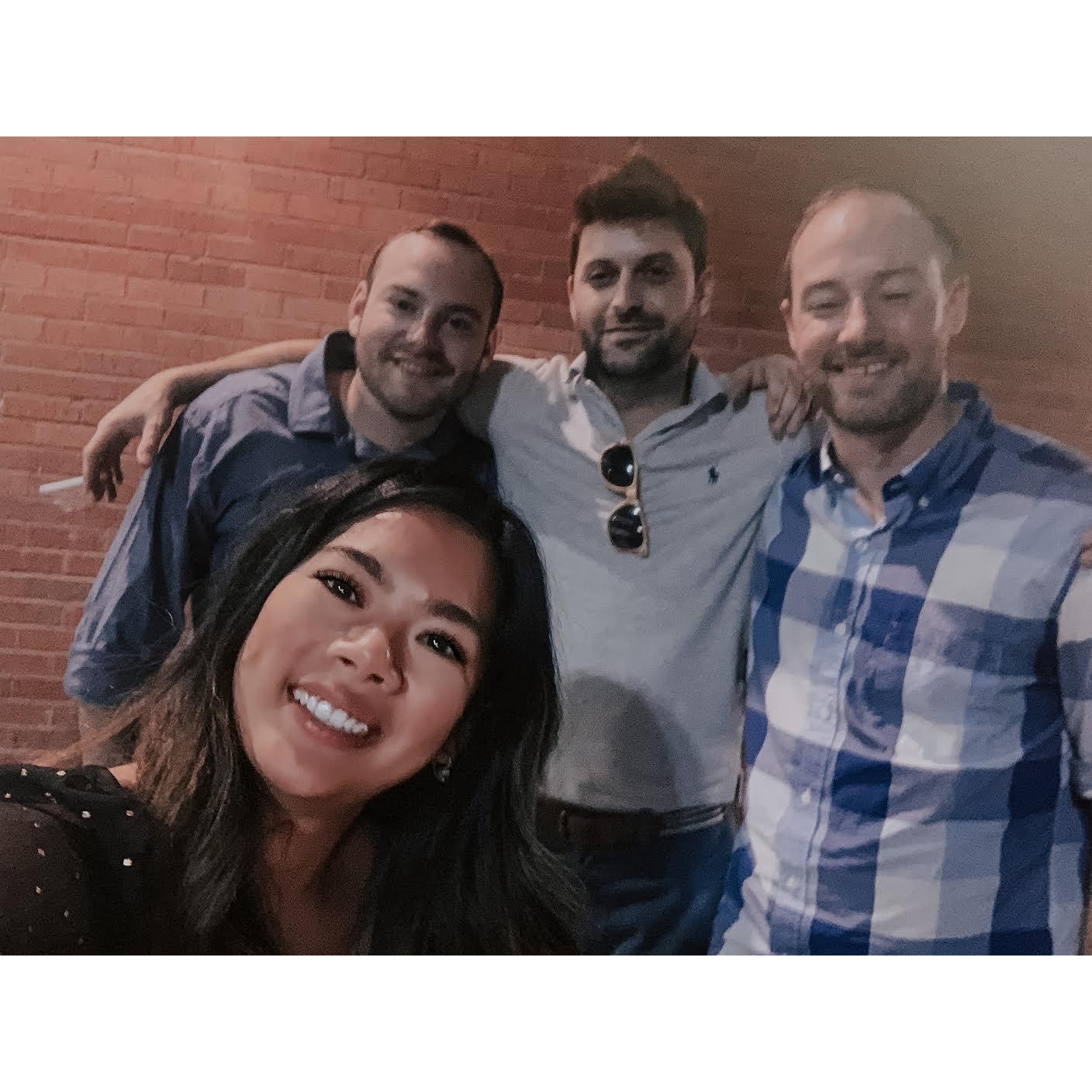 August, 2019: a flattering photo of us all