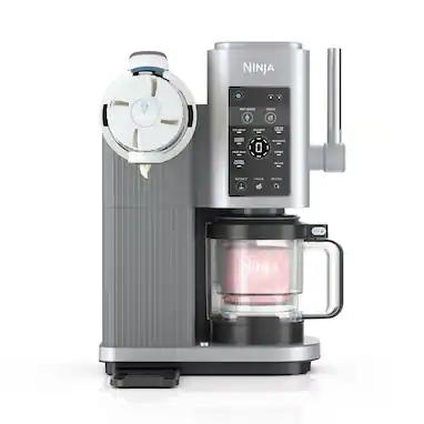 Ninja - CREAMi Scoop & Swirl Ice Cream & Soft Serve Maker, 13 One-Touch Programs - Silver