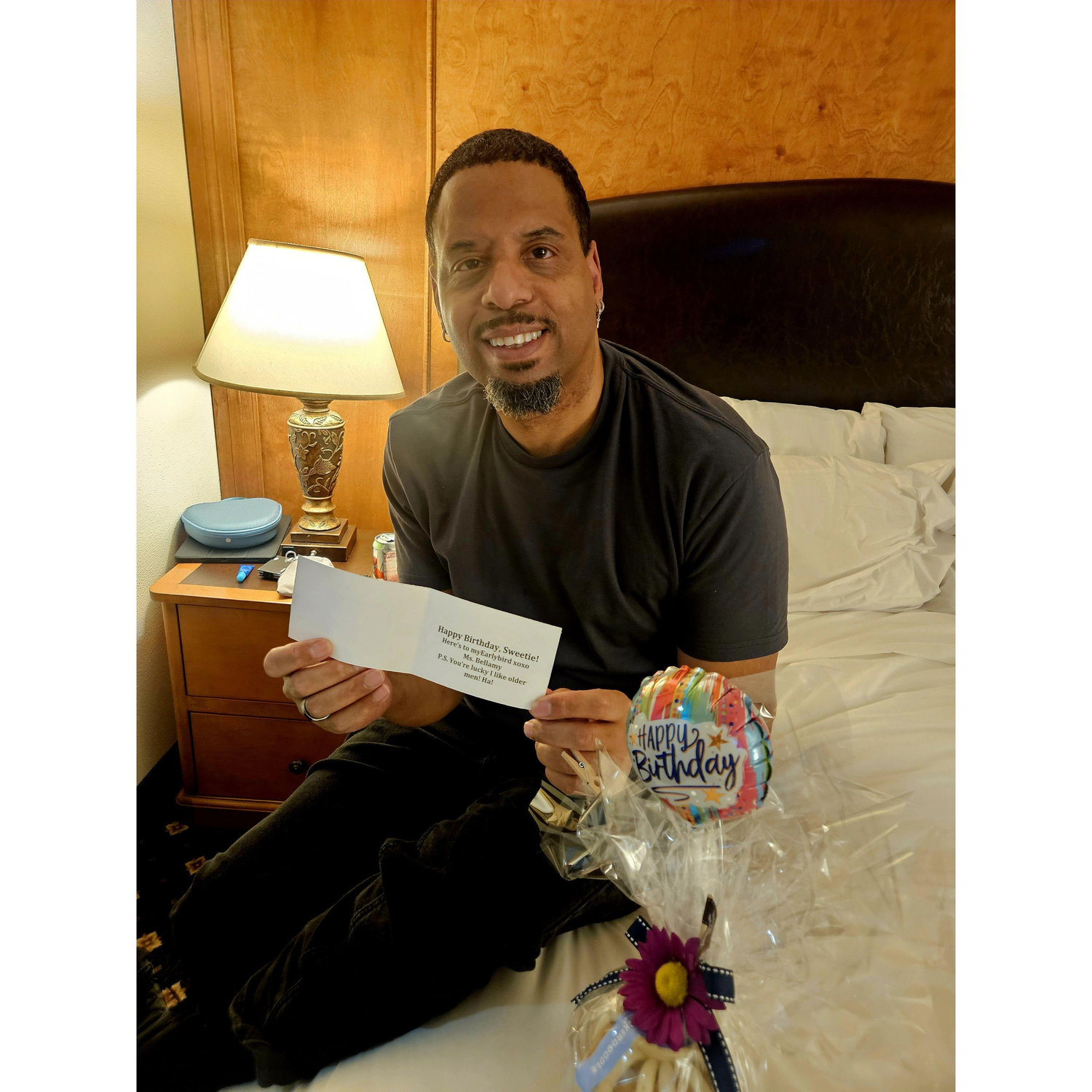 Celebrating Earl's birthday 12-11-24.