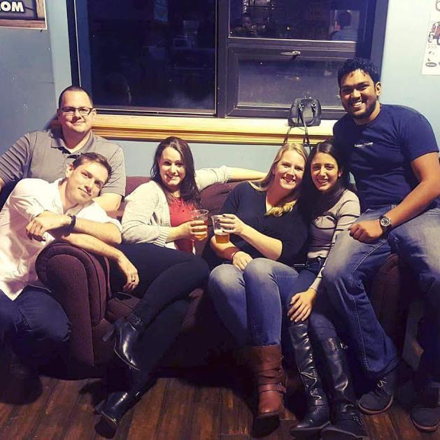 Pallin' around at Great South Bay brewery!