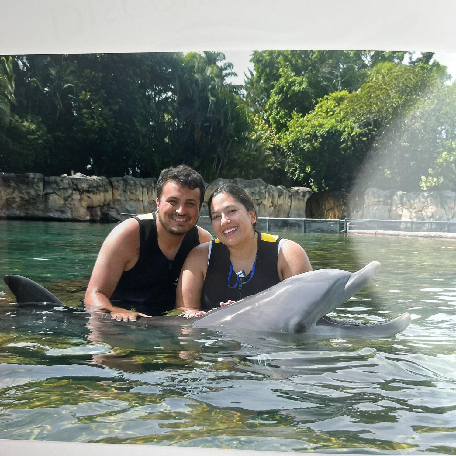 first dolphin ecounter