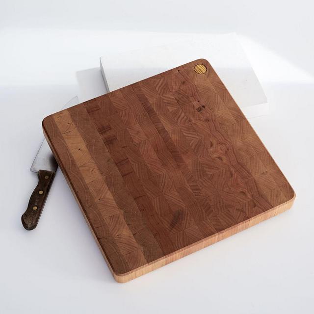 Holler Design Wood Cutting Board, Cherry