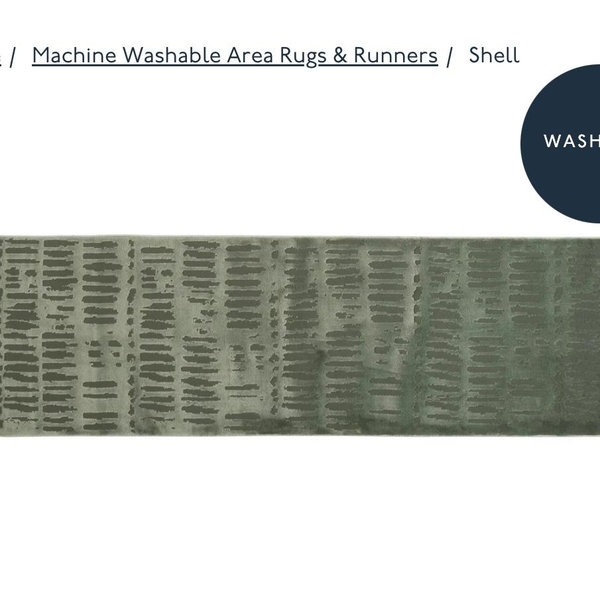 Shell Washable Rug