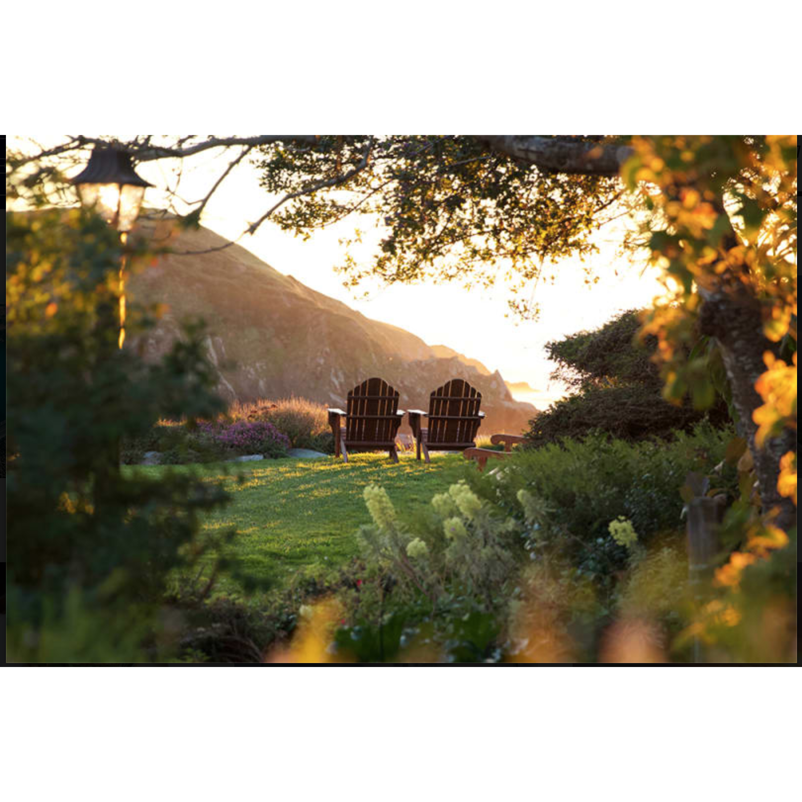 The grounds at the Albion River Inn