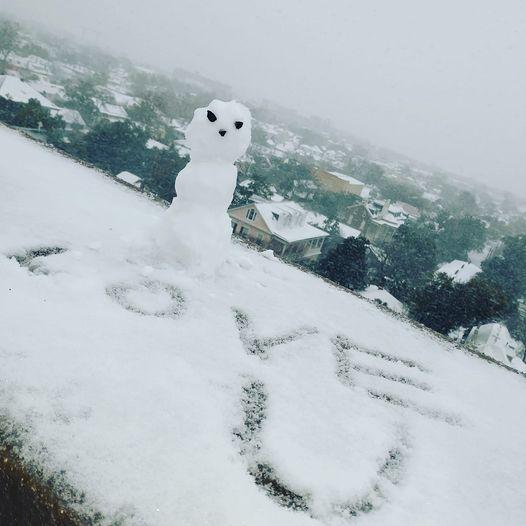 Snow in Charleston!
