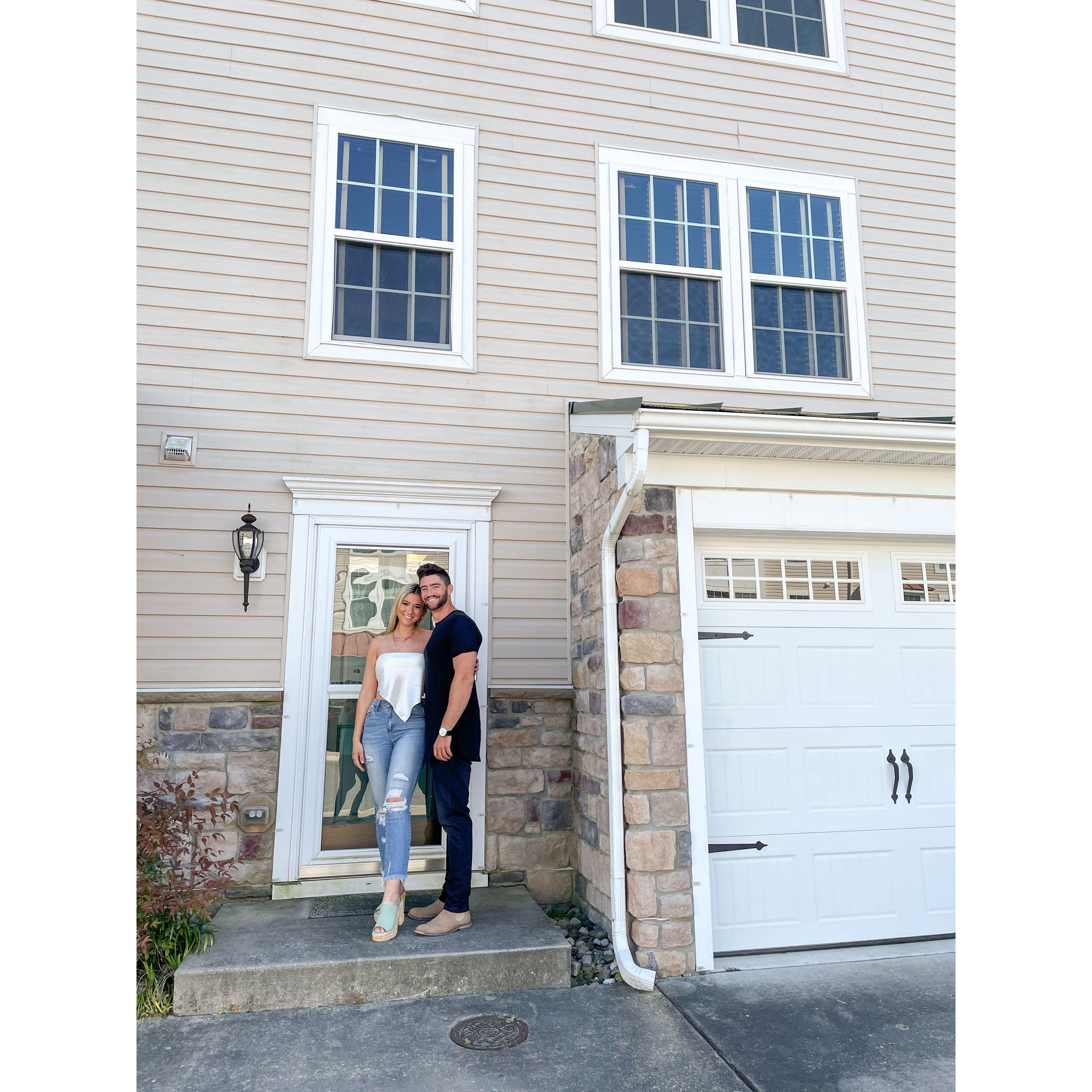 4/30/21 - We bought our first house together!