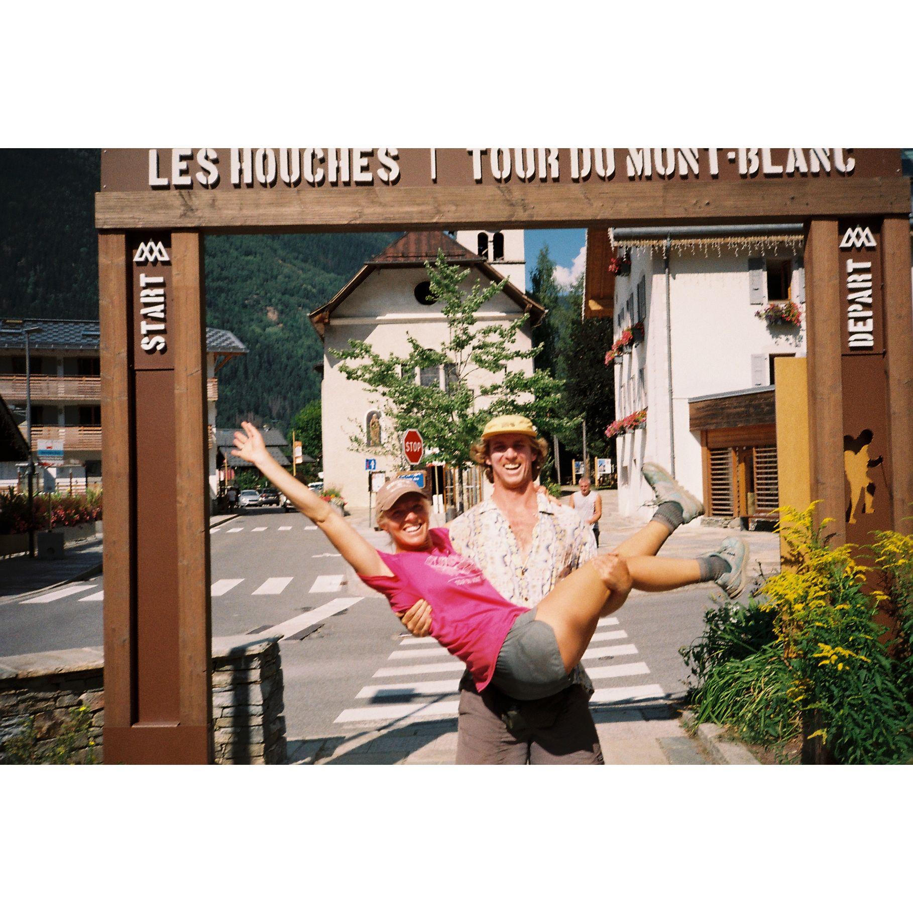 Finishing the Tour du Mont Blanc in France, summer of 2022