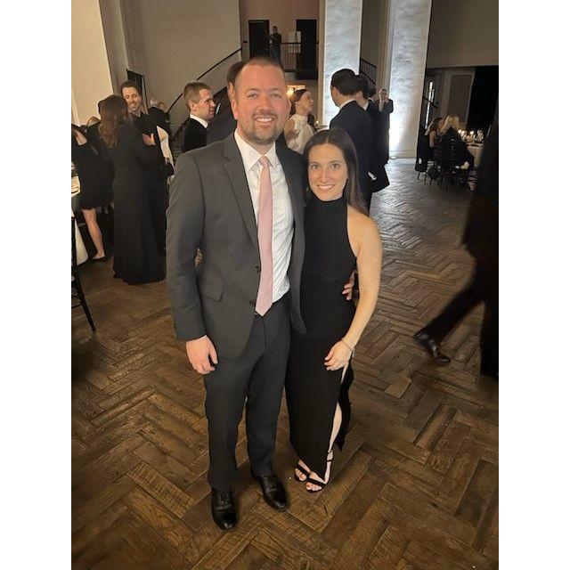 At Jeff and Mo's wedding in Brooklyn.