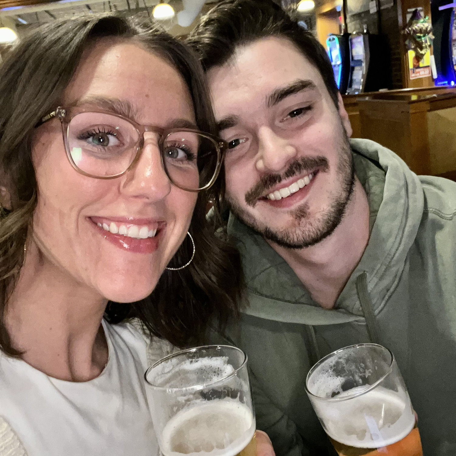 Back when we used to do long distance and would meet halfway for a weekend in Champaign, IL