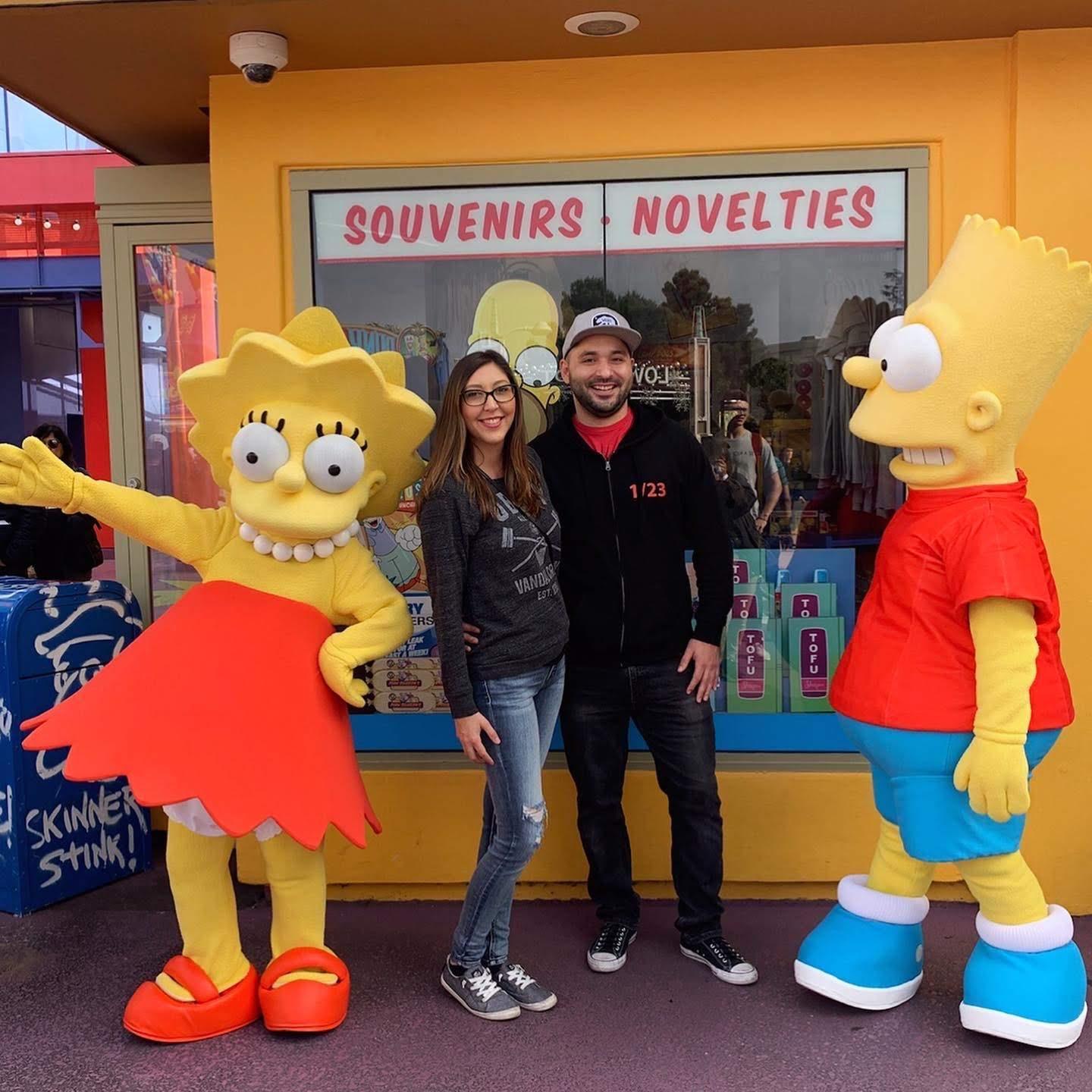 First theme park trip together