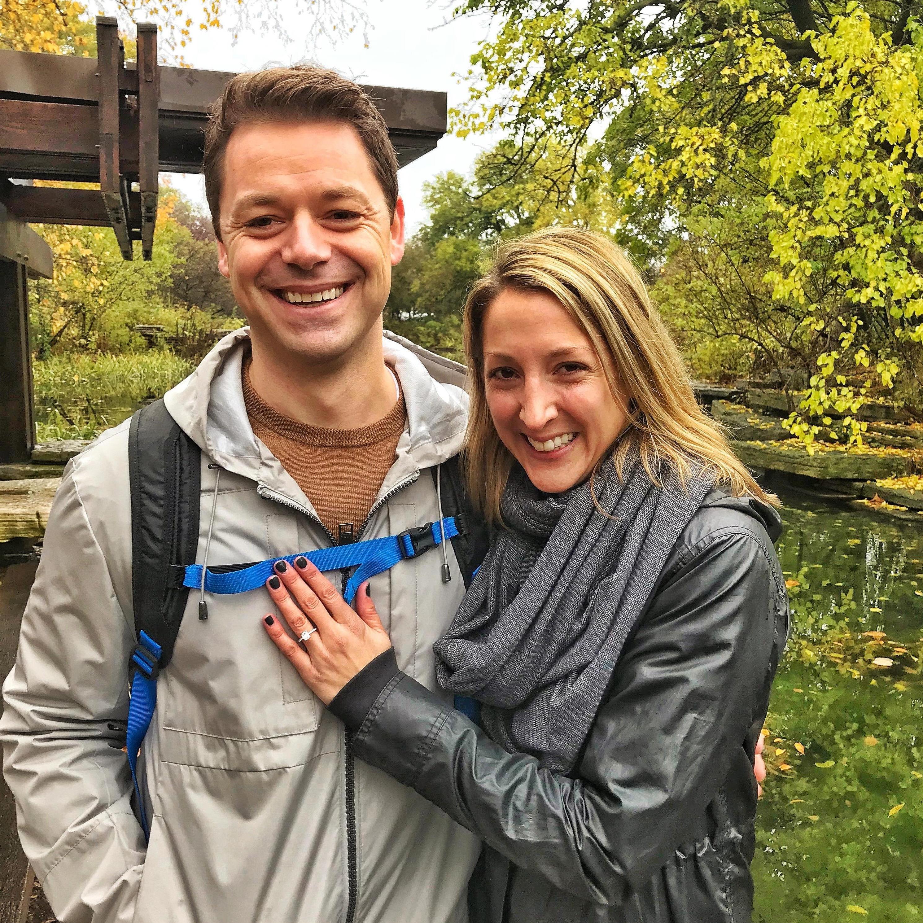 we're engaged!