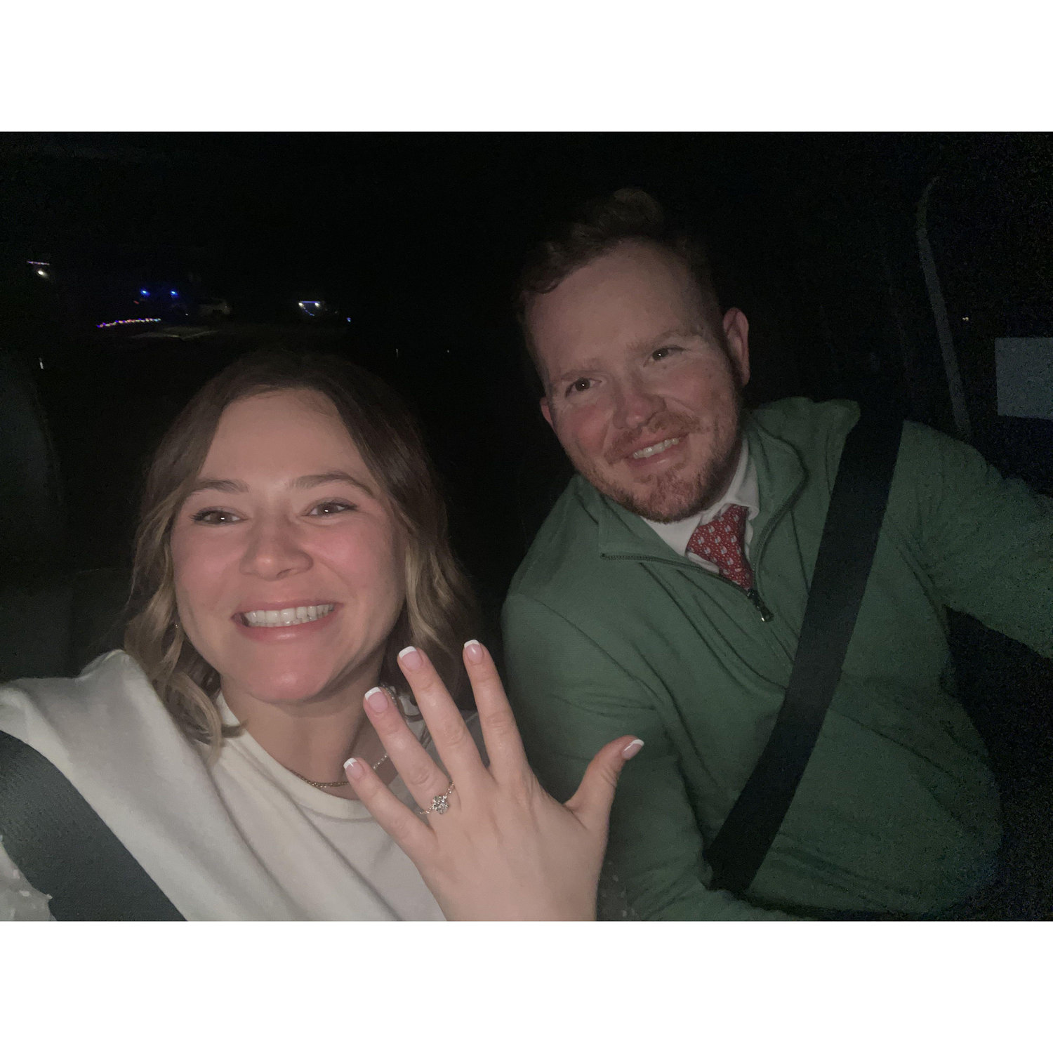 Maddy said, "YES!"