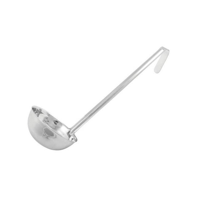 Winco 1-Piece Ladle, Stainless Steel, 12 oz