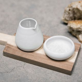 Oil & Salt Pots with Tray