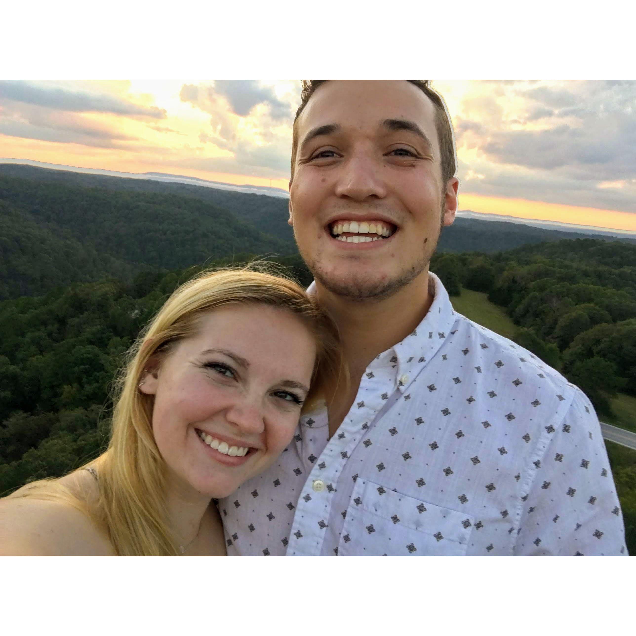 We took a trip to Eureka Springs, Arkansas for our 3 year anniversary