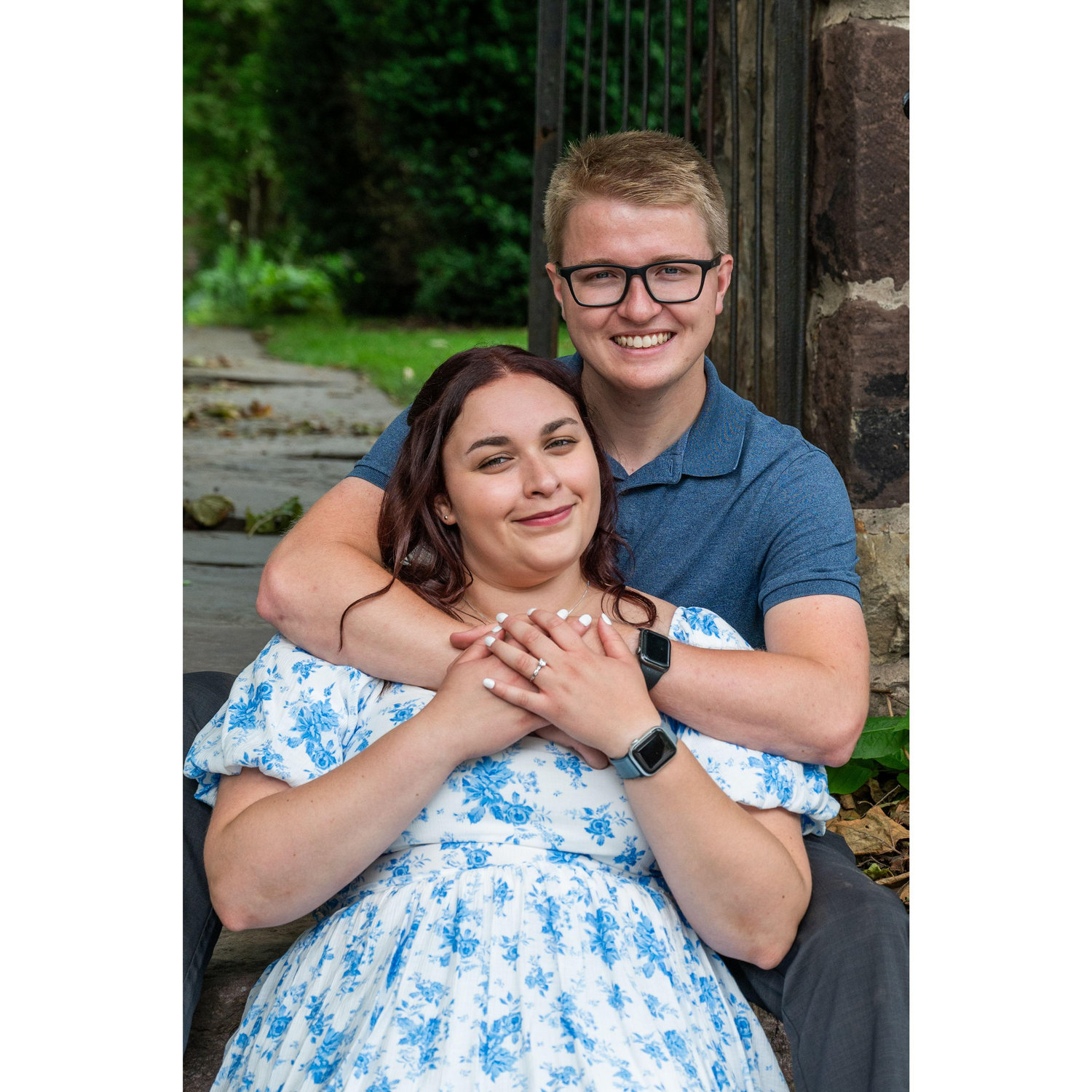 Taken from our Engagement Session exactly a year before our wedding on June 13th, 2025.
