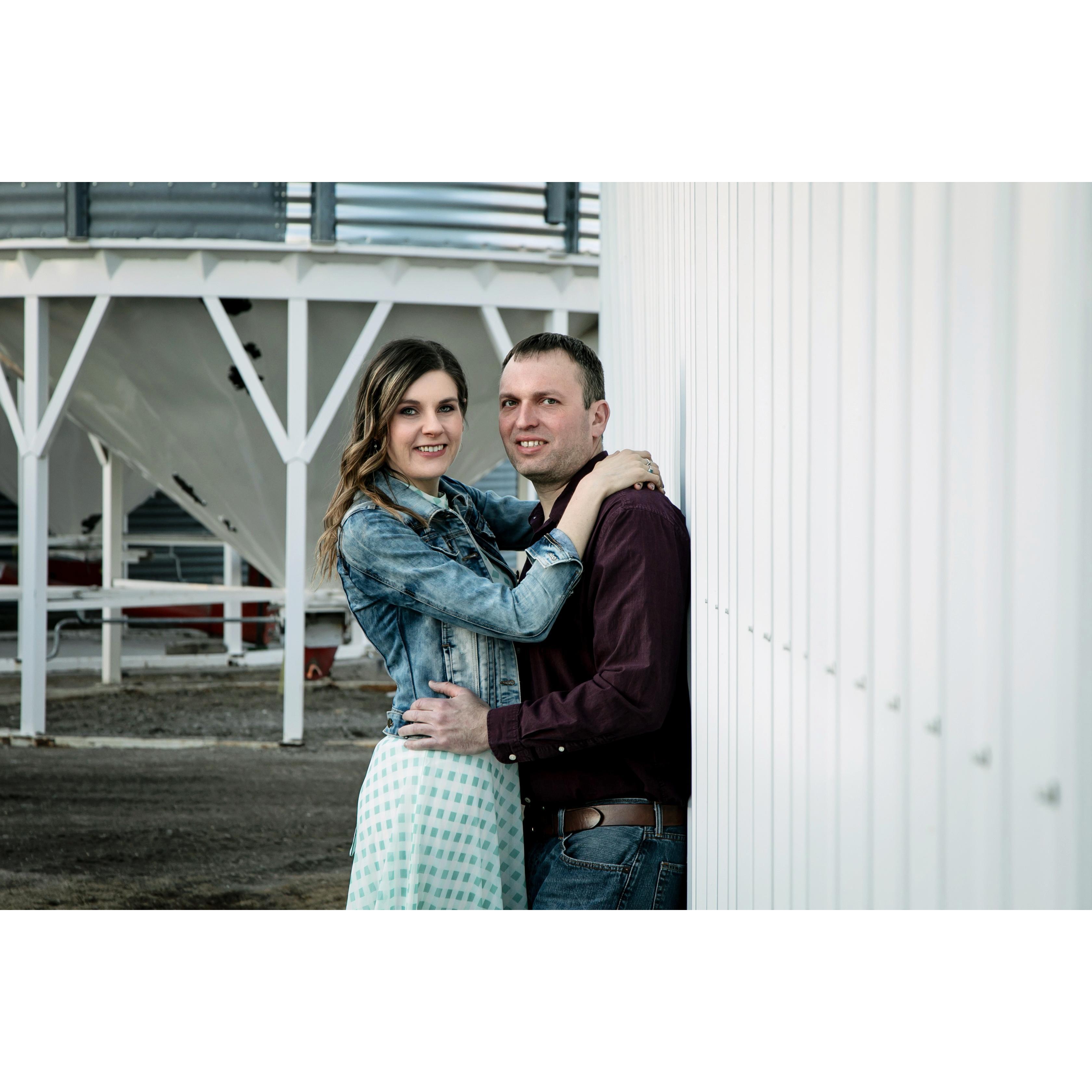 From our engagement session! Spring, 2021.