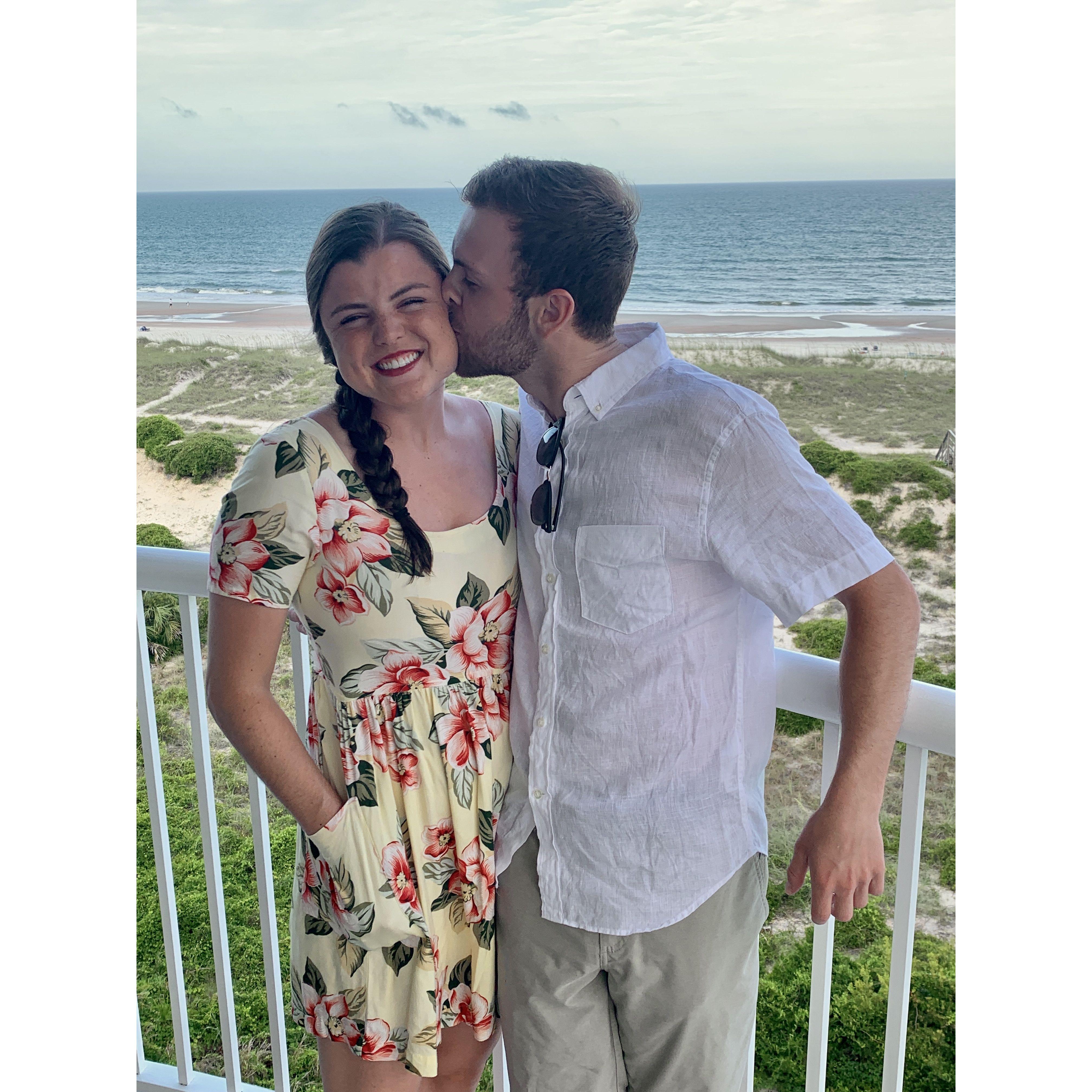 Andrew's first trip to Amelia Island