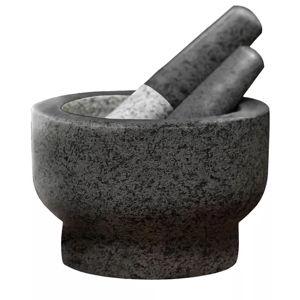 ChefSofi Extra Large 8 Inch 5 Cup-Capacity Mortar and Pestle Set