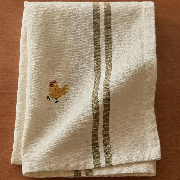 Embroidered Kitchen Towel Zara Home