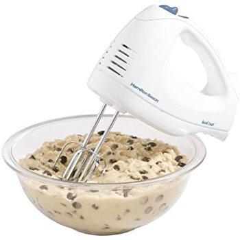 Hamilton Beach 62682RZ Hand Mixer with Snap-On Case, White