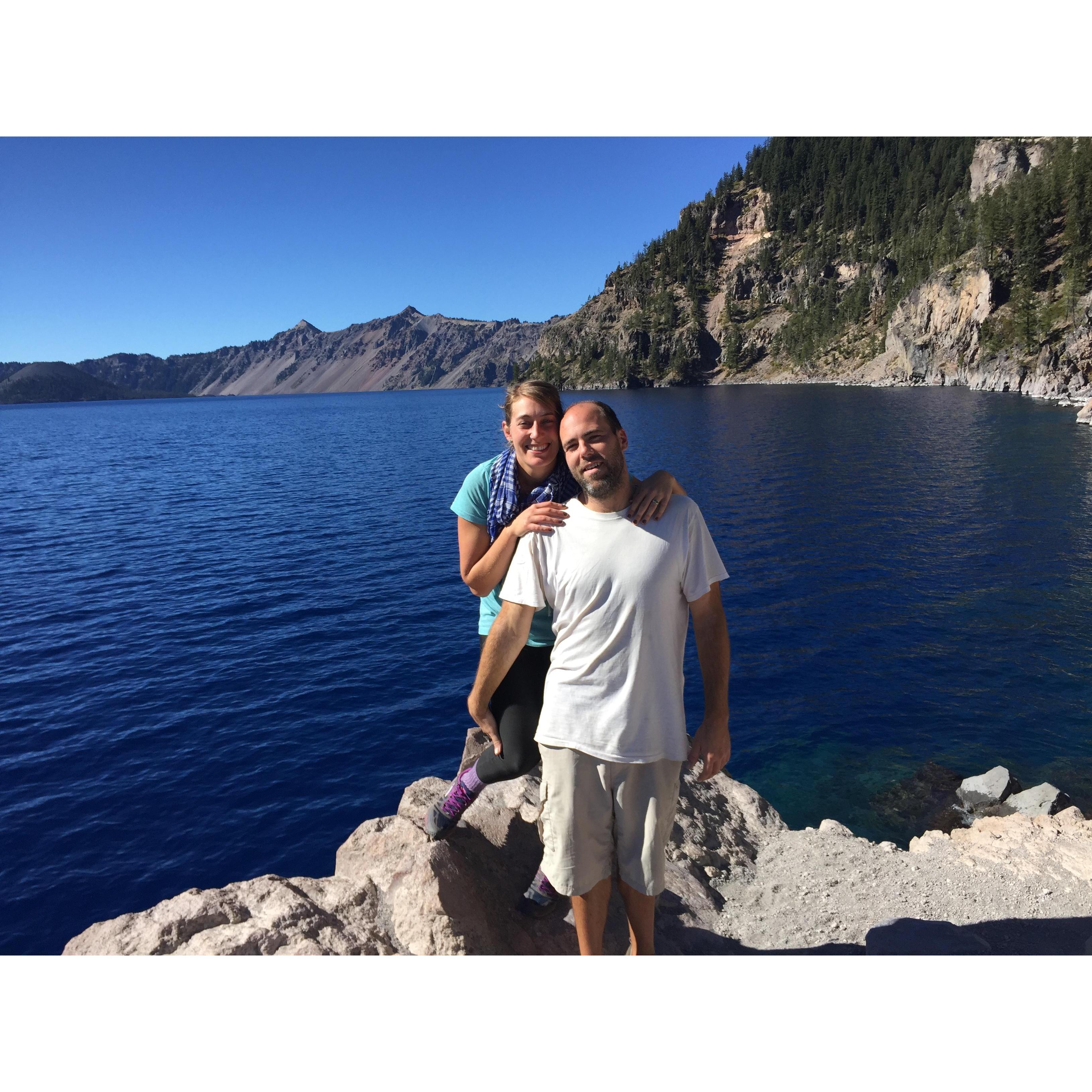 That water though. Crater Lake 2015