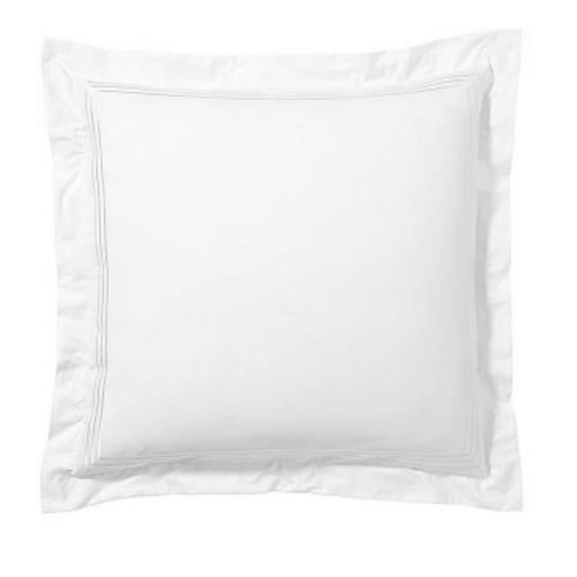 Grand Organic Percale Euro Sham - Set of 3