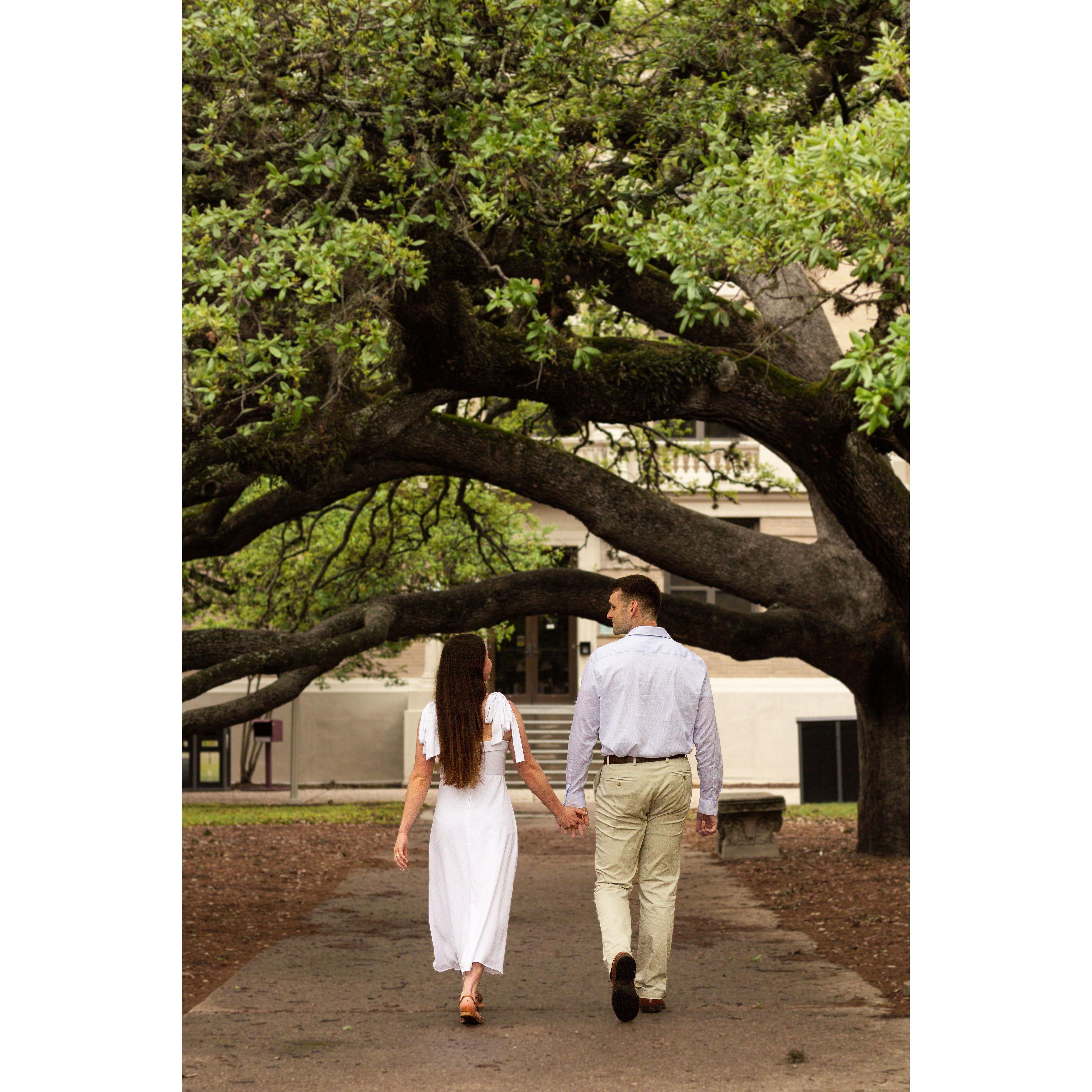 Our first time under The Century Tree