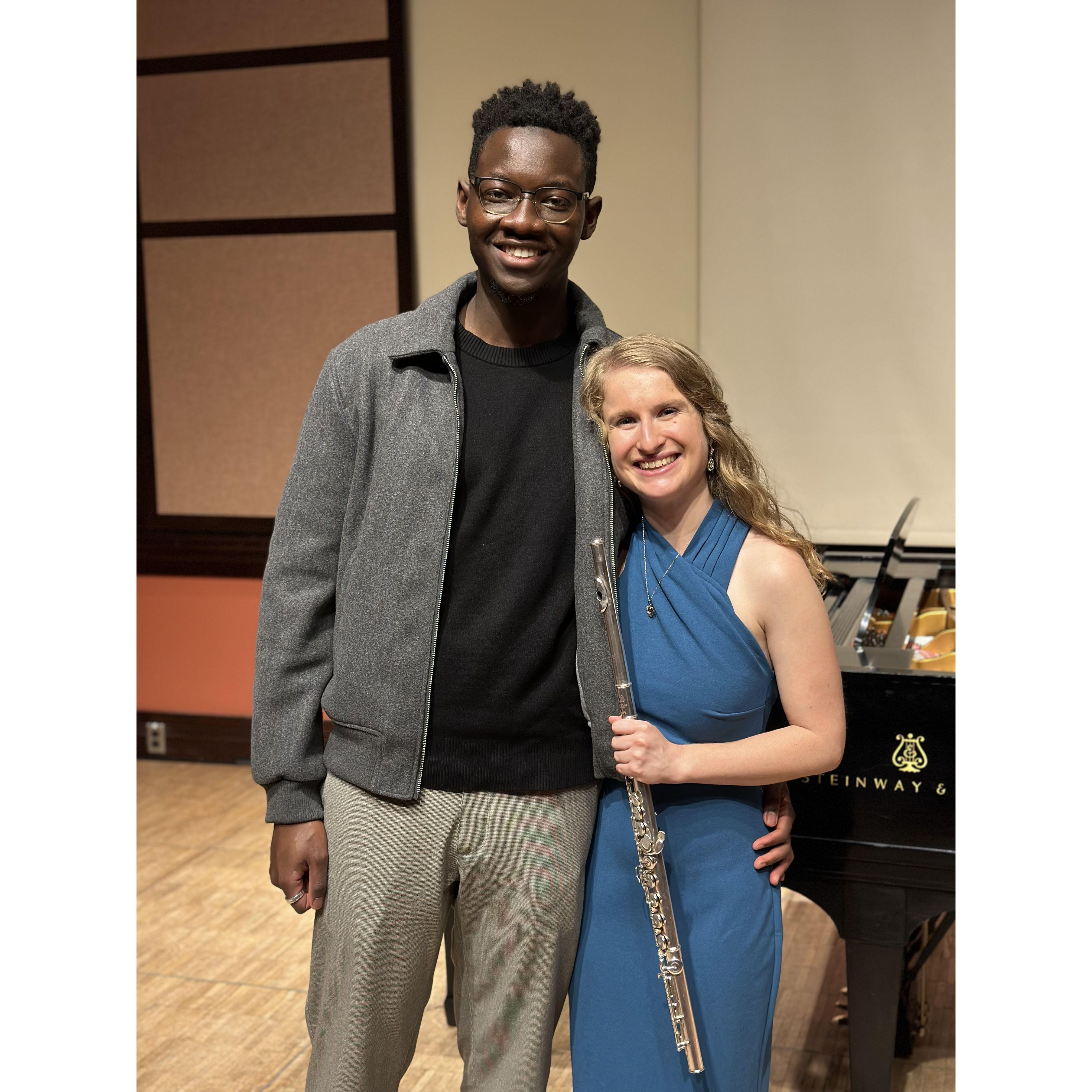 Sara's recital!